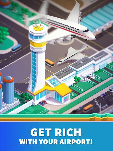 Idle Airport Tycoon - Planes - Gameplay image of android game