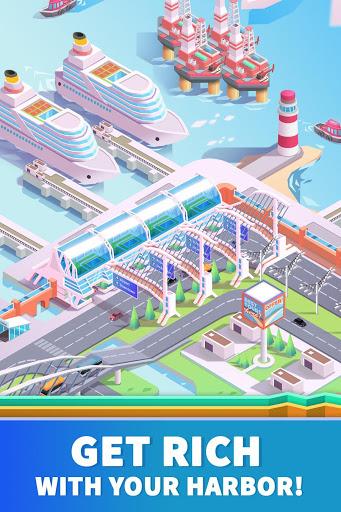 Idle Harbor Tycoon－Sea Docks - عکس بازی موبایلی اندروید