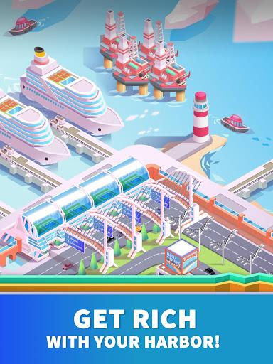 Idle Harbor Tycoon-Sea Docks - عکس بازی موبایلی اندروید