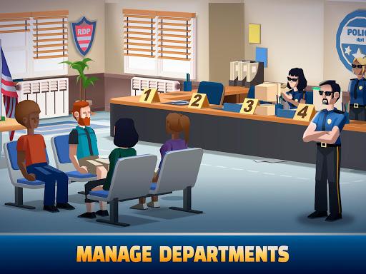 Idle Police Tycoon - Cops Game - Gameplay image of android game
