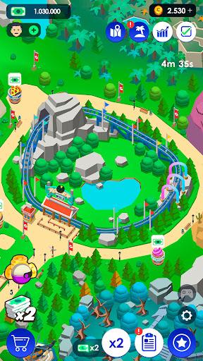 Idle Theme Park Tycoon - عکس بازی موبایلی اندروید