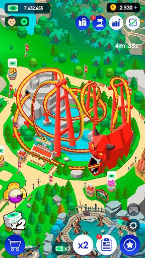 Idle Theme Park Tycoon - عکس بازی موبایلی اندروید