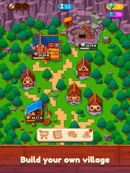 Idle Town Master - Pixel Game - Gameplay image of android game