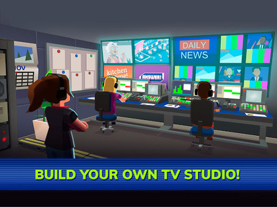 TV Empire Tycoon - Idle Management Game - Gameplay image of android game