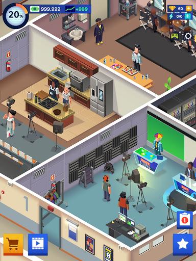 TV Empire Tycoon - Idle Game - Gameplay image of android game