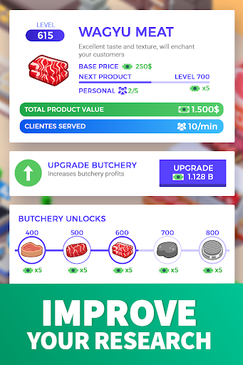 Idle Supermarket Tycoon-Shop - Gameplay image of android game