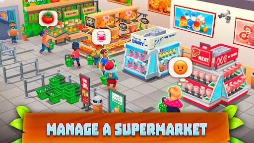 Supermarket Village—Farm Town - Gameplay image of android game