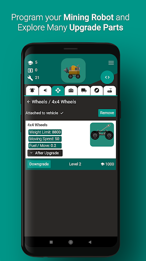 Code Miner: A Robot Programming Game - عکس برنامه موبایلی اندروید