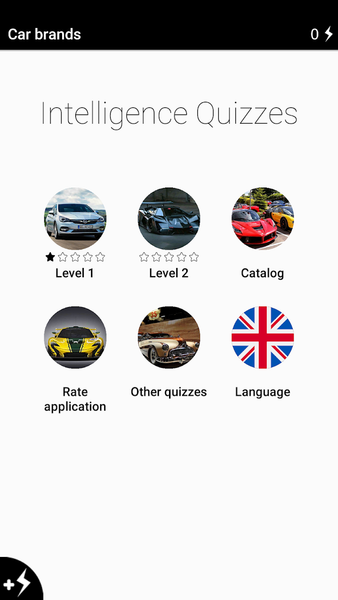 Car Brands - Photo Quiz and Te - Gameplay image of android game