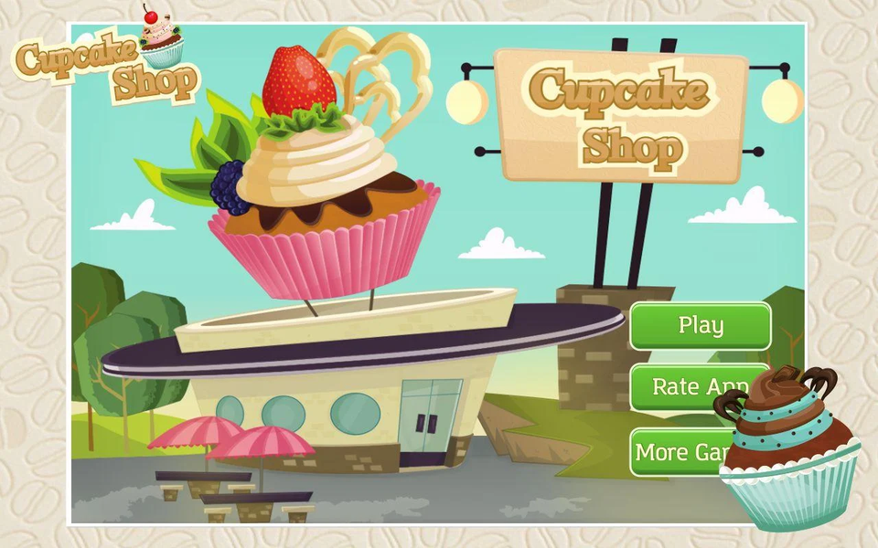 Cupcake Shop - عکس بازی موبایلی اندروید