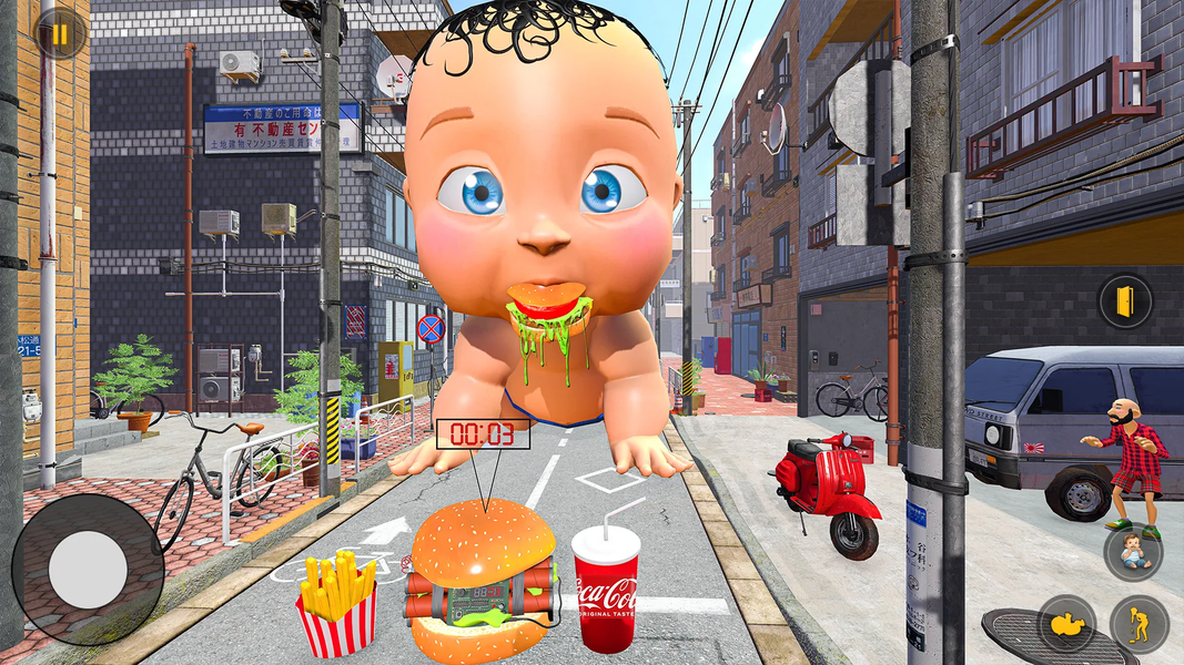 Hungry Big Fat Simulator - عکس بازی موبایلی اندروید