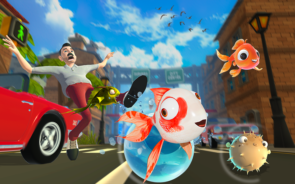 Piranha Escape Hungry Fish.io - عکس بازی موبایلی اندروید