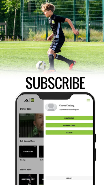 Coerver Soccer Skills - عکس برنامه موبایلی اندروید