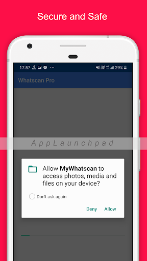 Whatscan for Whatsweb - Image screenshot of android app