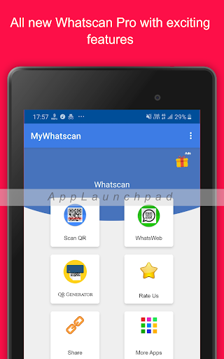 Whatscan for Whatsweb - Image screenshot of android app