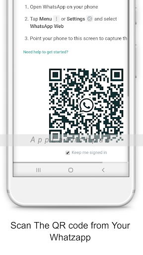 Whatscan for Whatsweb - Image screenshot of android app
