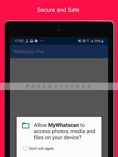 Whatscan for Whatsweb - Image screenshot of android app