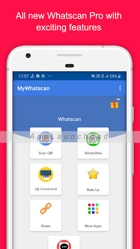 Whatscan for Whatsweb - Image screenshot of android app