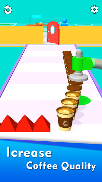 Coffee Idle Stack Simulation - عکس بازی موبایلی اندروید
