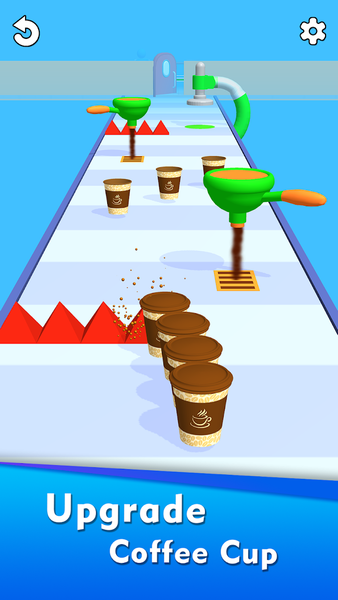 Coffee Idle Stack Simulation - عکس بازی موبایلی اندروید