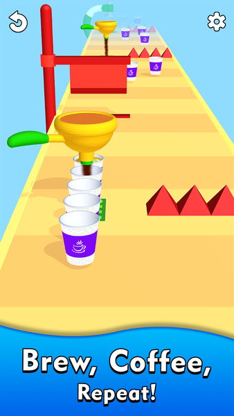 Coffee Idle Stack Simulation - عکس بازی موبایلی اندروید