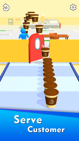 Coffee Idle Stack Simulation - عکس بازی موبایلی اندروید