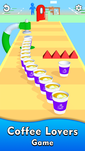 Coffee Idle Stack Simulation - عکس بازی موبایلی اندروید