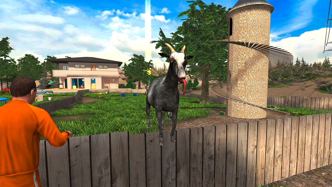 Goat Simulator - Gameplay image of android game