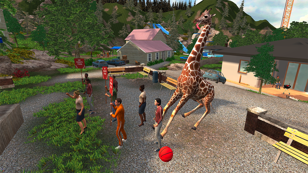 Goat Simulator - Gameplay image of android game