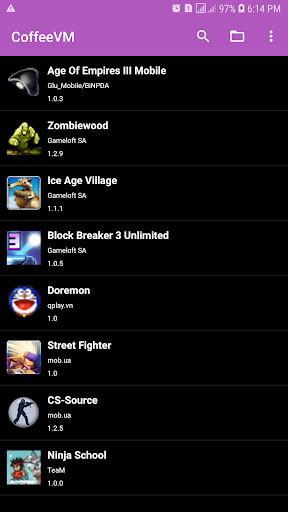 CoffeeVm - Simple J2ME Emulator - Image screenshot of android app