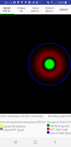 Neuron model RF-PSTH - عکس برنامه موبایلی اندروید