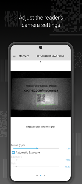 Cognex Quick Setup - Image screenshot of android app