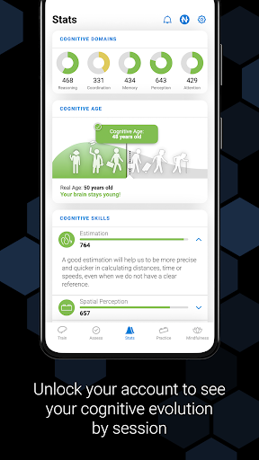 CogniFit - Test & Brain Games - Image screenshot of android app