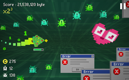 Cursor The Virus Hunter (3D) - Gameplay image of android game