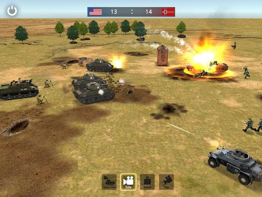 WW2 Battle Front Simulator - Gameplay image of android game