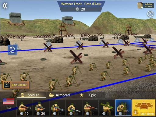 WW2 Battle Front Simulator - Gameplay image of android game