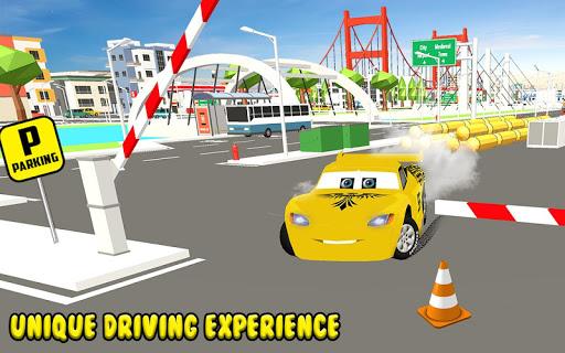 McQueen Super Cars Parking School - Gameplay image of android game