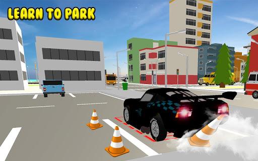 McQueen Super Cars Parking School - Gameplay image of android game