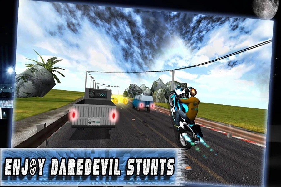 Turbo Motorcycle Star - Gameplay image of android game