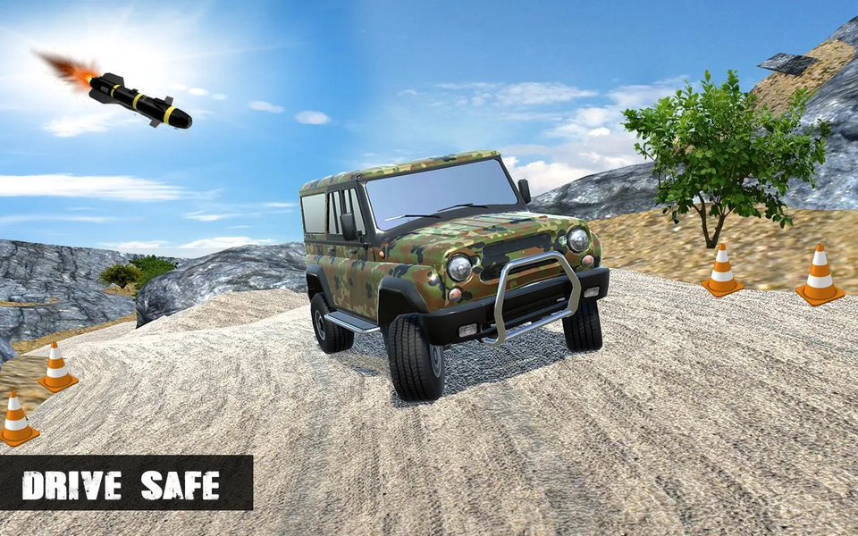 Off-road Army Jeep - عکس بازی موبایلی اندروید
