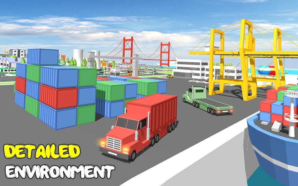 Truck Simulation ۱۷ - عکس بازی موبایلی اندروید