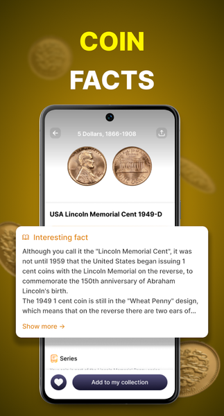 Coin Identifier: Value Scanner - عکس برنامه موبایلی اندروید