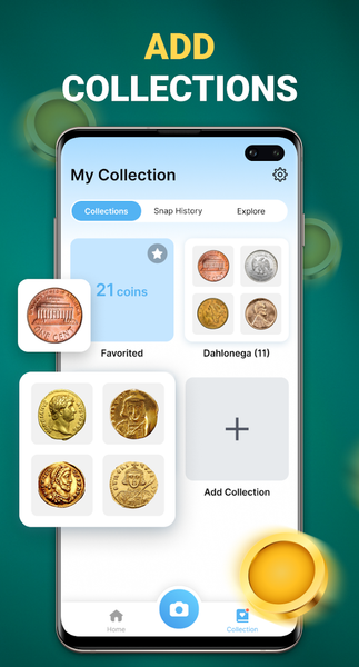 Coin Identifier: Value Scanner - Image screenshot of android app