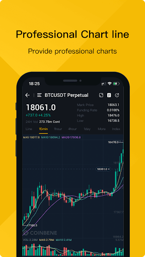 CoinBene - Image screenshot of android app