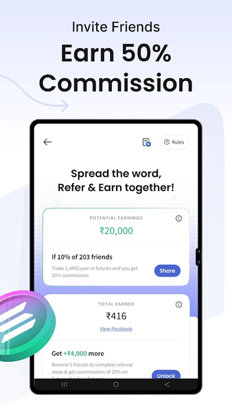 CoinDCX: Bitcoin Crypto App - Image screenshot of android app