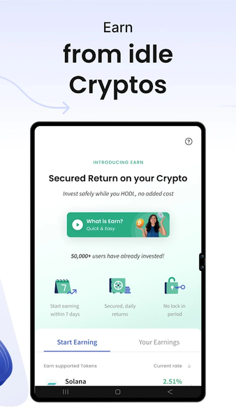 CoinDCX: Bitcoin Crypto App - Image screenshot of android app