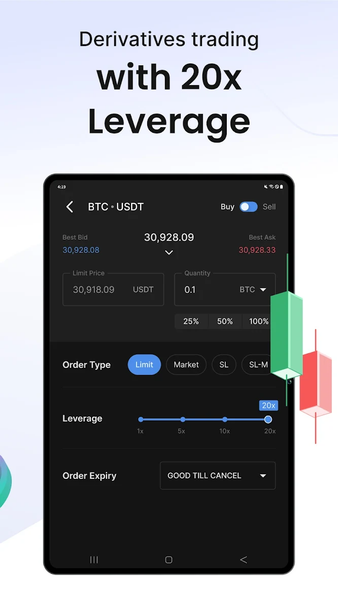 CoinDCX: Bitcoin Crypto App - Image screenshot of android app