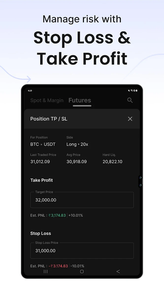 CoinDCX: Bitcoin Crypto App - Image screenshot of android app