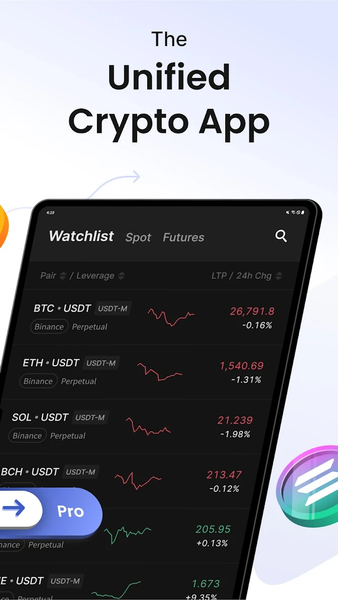 CoinDCX: Bitcoin Crypto App - Image screenshot of android app