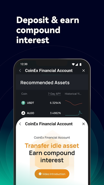 CoinEx: Buy Bitcoin & Crypto - عکس برنامه موبایلی اندروید